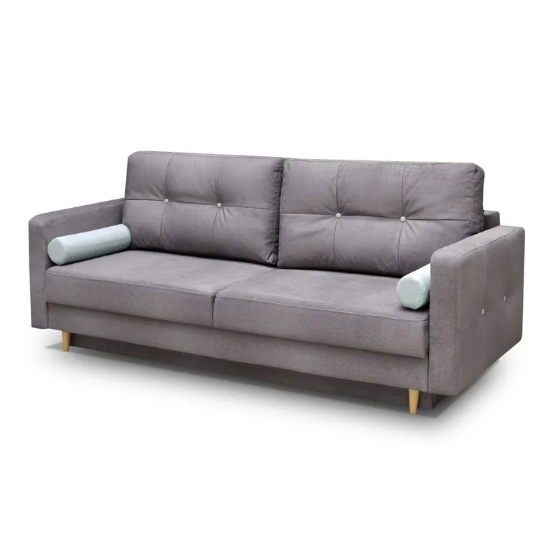 Zamów teraz Szara sofa rozkładana Mars Oslo Bonami