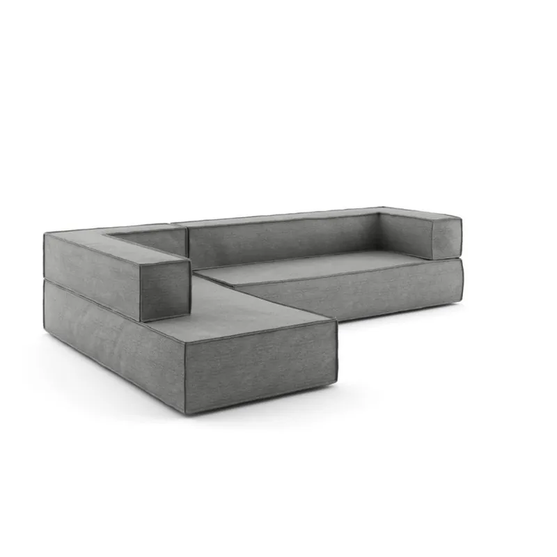 Premium Szara sofa narożna Absynth XXL, lewostronny Bonami