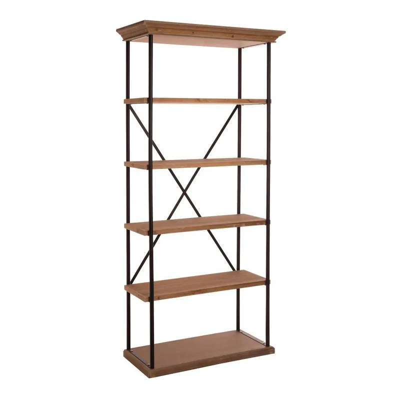 Biblioteczka z 5 półkami Ixia Industrial Shelby Bonami Premium