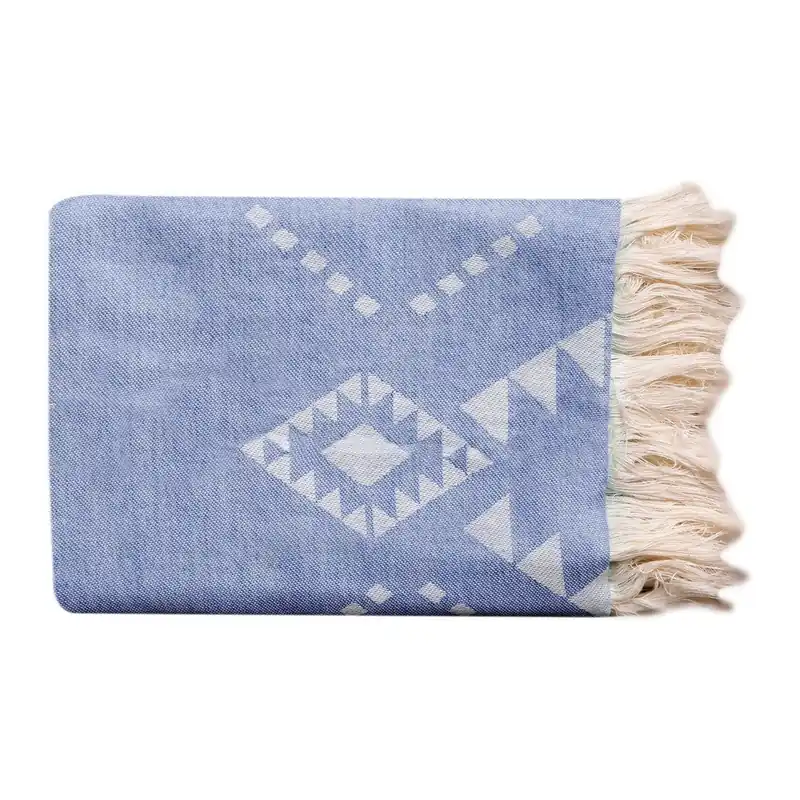 Tani Niebieski ręcznik hammam Sun & Surf Ethnic Bonami