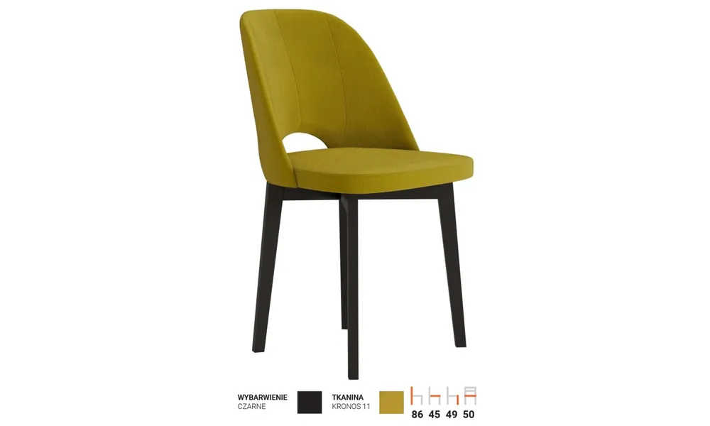 Krzesło bukowe, tapicerowane, KT680/N Oferta
