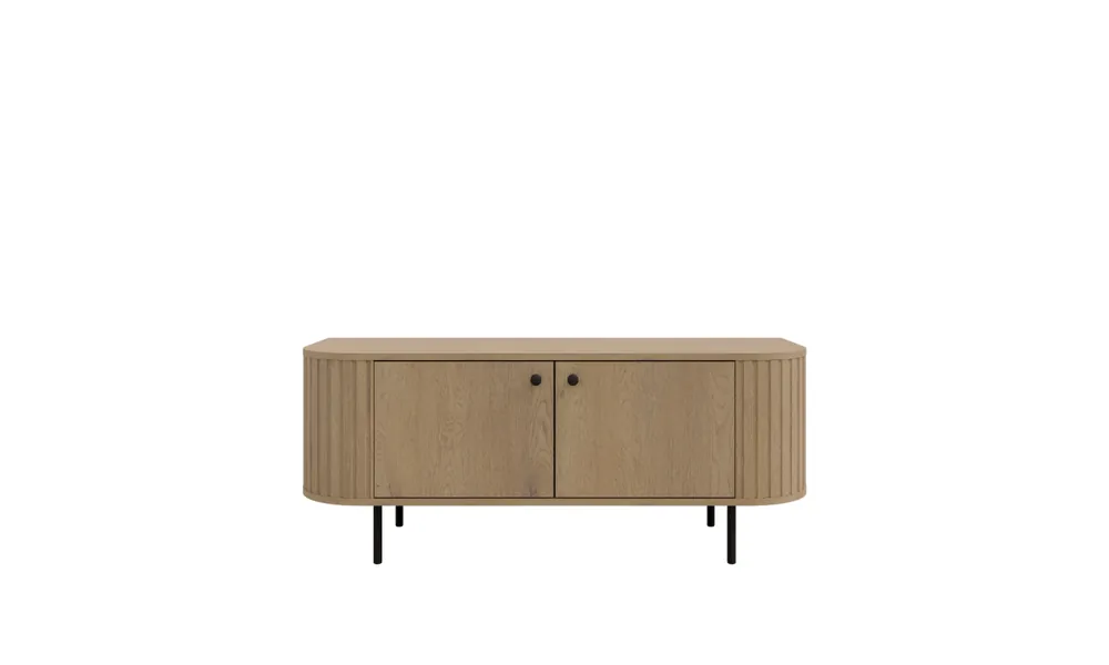 Oferta czasowa Jasnobrązowy stolik RTV stylu nowoczesnym Ovalio 302