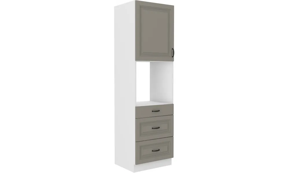 Wybór klientów Szafka kuchenna STILO 60 DPS-210 1F 3S claygrey/white