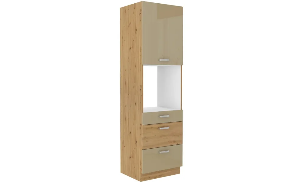 Szafka stojąca ARTISAN cappucino połysk 60 DPS-210 3S 1F Niska cena