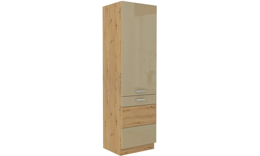 Ograniczona ilość Szafka stojąca ARTISAN cappucino połysk 60 DK-210 2F