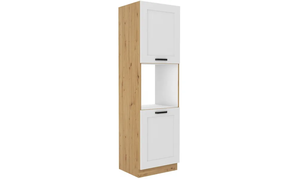 Szafka kuchenna LUNA 60 DP-210 2F white/artisan Popularny