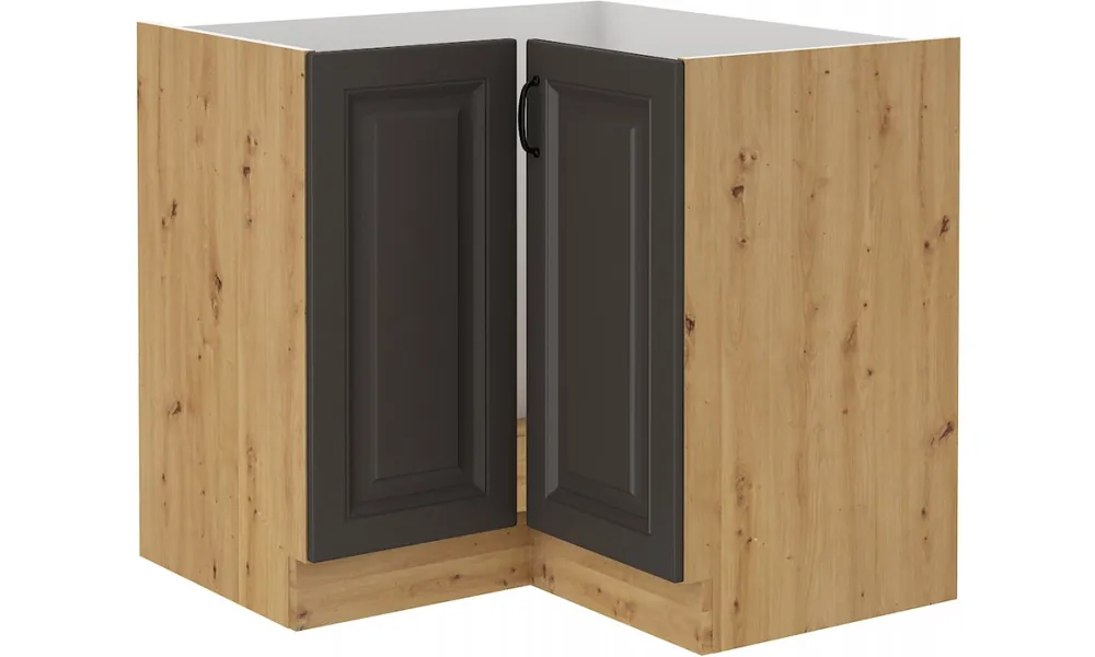 Szafka stojąca narożna Stilo GR/AR 89x89 DN 1F BB Oferta limitowana