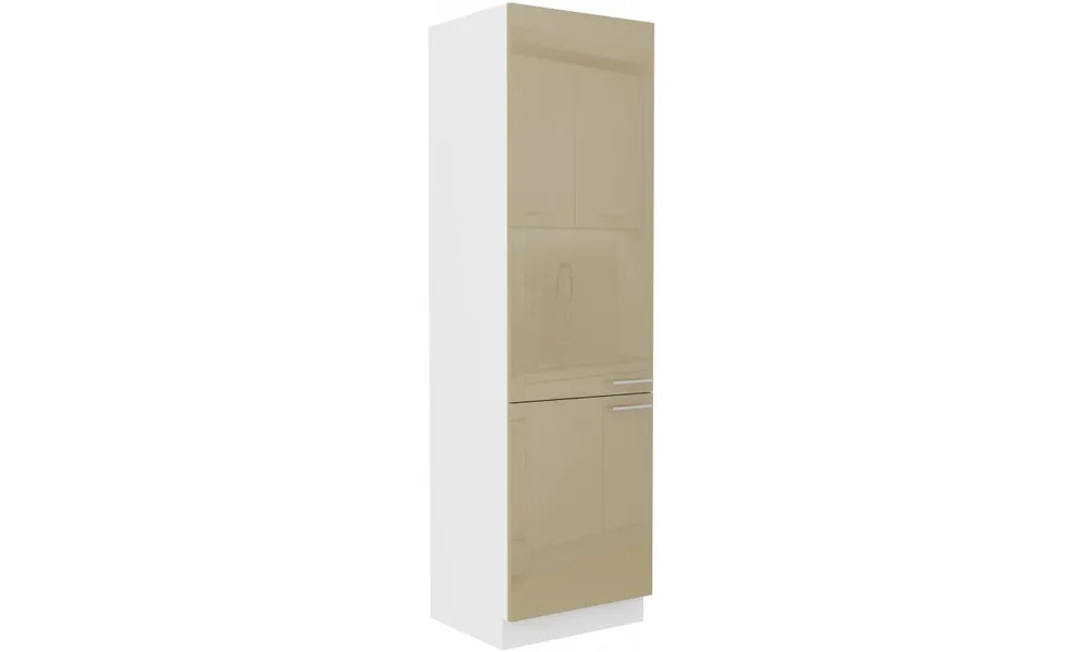 Łatwy zwrot Szafka kuchenna LARA 60 DK-210 2F cappucino połysk