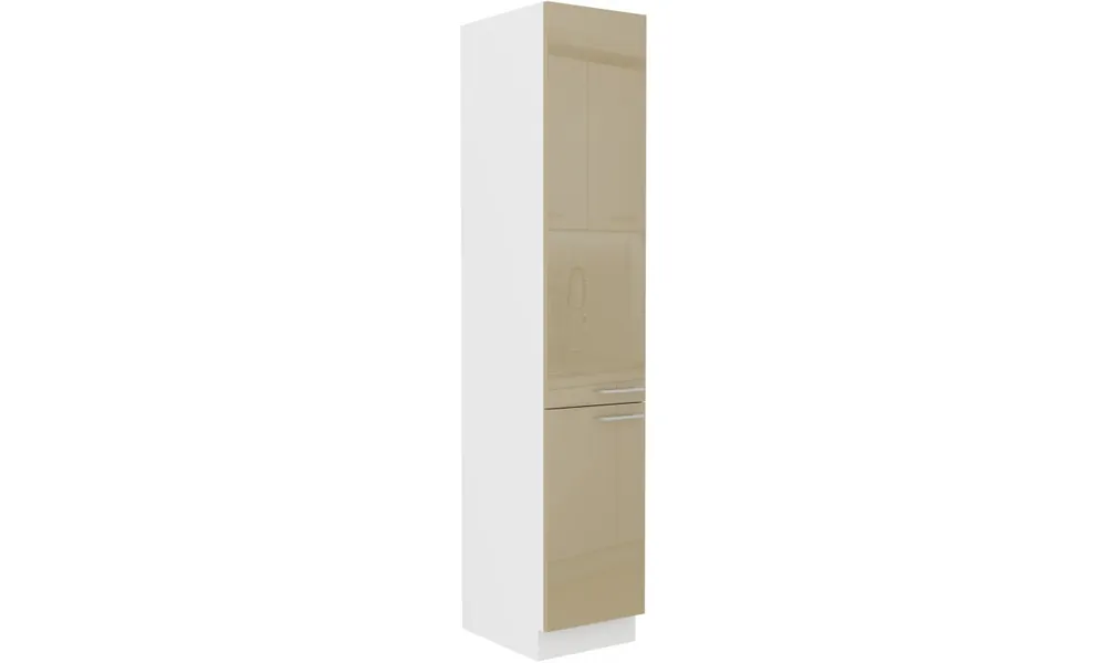 Taniej Szafka kuchenna LARA 40 DK-210 2F cappucino połysk