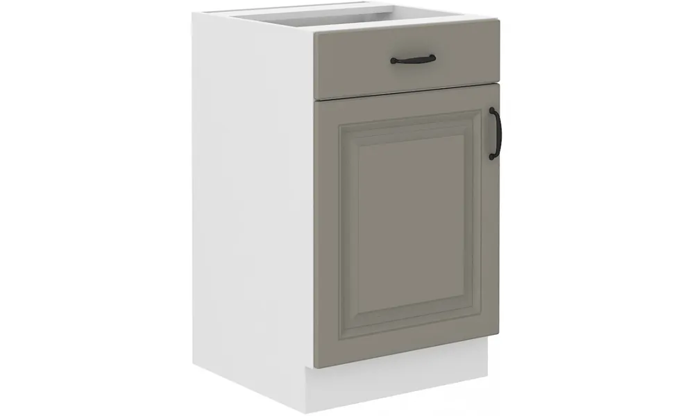 Szafka stojąca STILO 50 D 1S 1F BB claygrey/white Zamów teraz