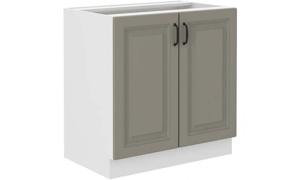 Oferta czasowa Szafka stojąca STILO 80 D 2F BB claygrey/white