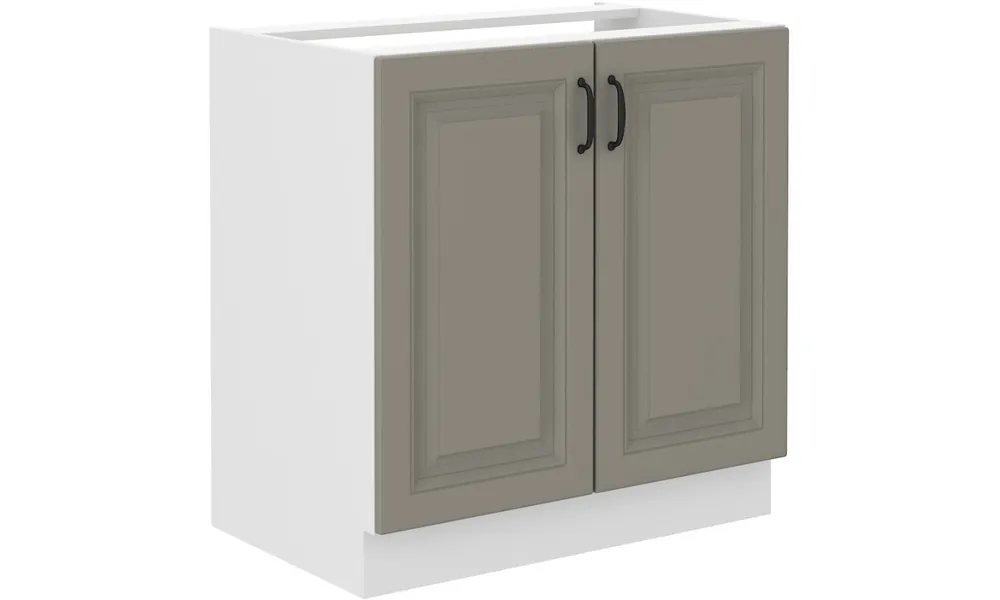 Szafka pod zlewozmywak STILO 80 ZL 2F BB claygrey/white Bestseller