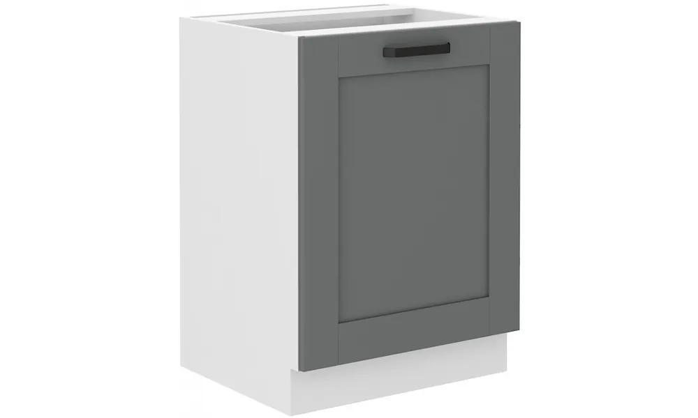 Szafka stojąca LUNA 60 D 1F BB dustgrey/white Super okazja