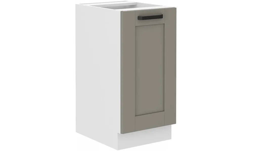 Zniżka Szafka stojąca LUNA 40 D 1F BB claygrey/white