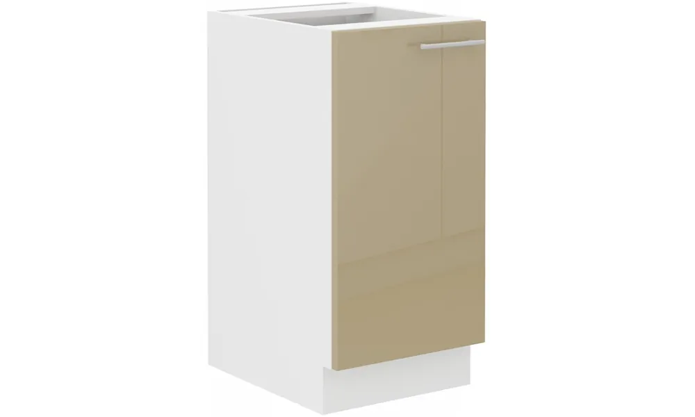 Oferta limitowana Szafka stojąca LARA 40 D 1F BB cappucino połysk