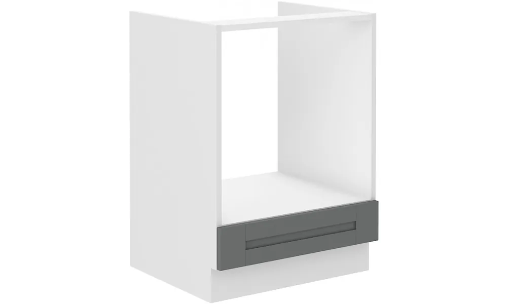 Szafka pod kuchenkę LUNA 60 D GAZ BB dustgrey/white Okazja