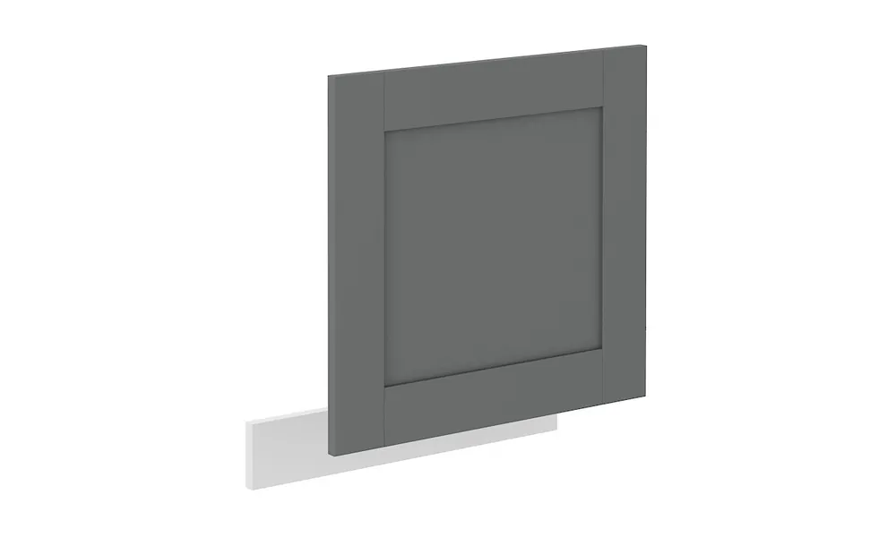 Dostępne od ręki Front zmywarki LUNA ZM 570x596 dustgrey/white