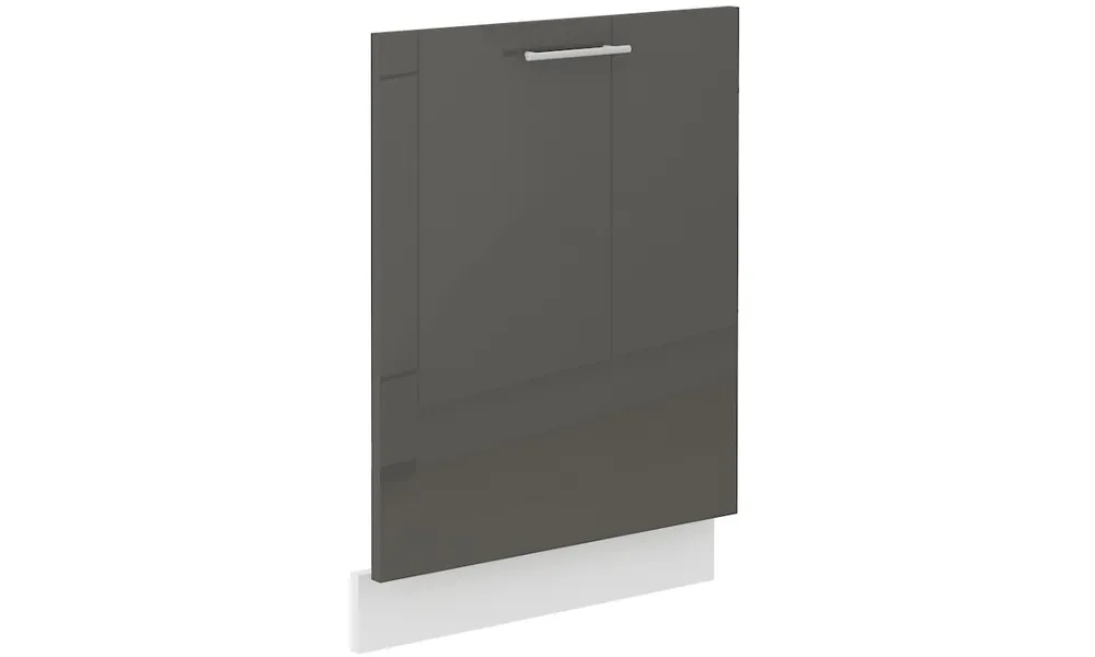 Front zmywarki LARA ZM 713x596 szary połysk Szybka wysyłka