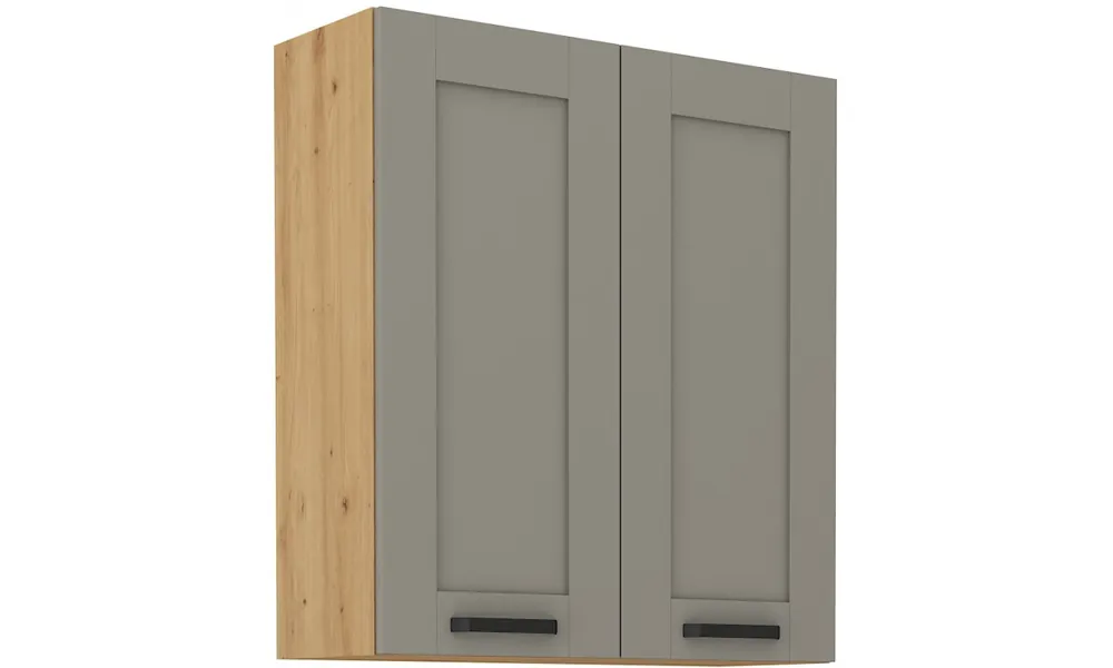 Szafka wisząca LUNA 80 G-90 2F claygrey/artisan Taniej