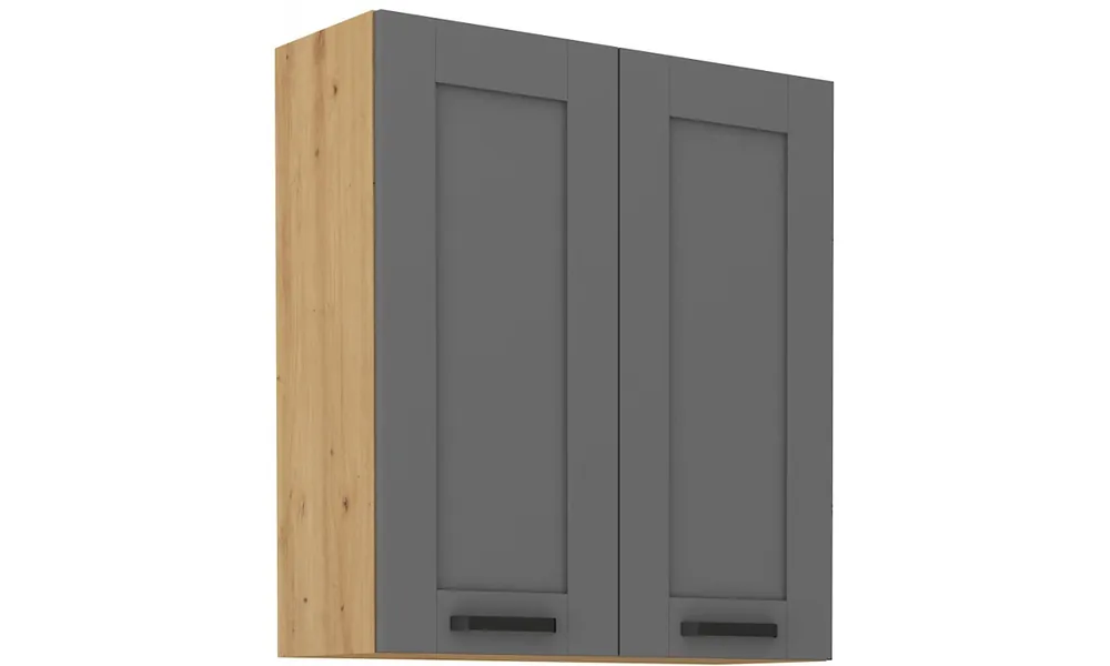 Szafka wisząca LUNA 80 G-90 2F dustgray/artisan Ekspresowa dostawa