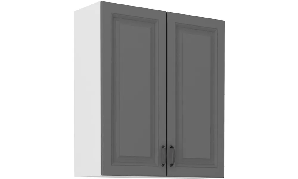 Bezpieczne zakupy Szafka wisząca STILO 80 G-90 2F dustgrey/white
