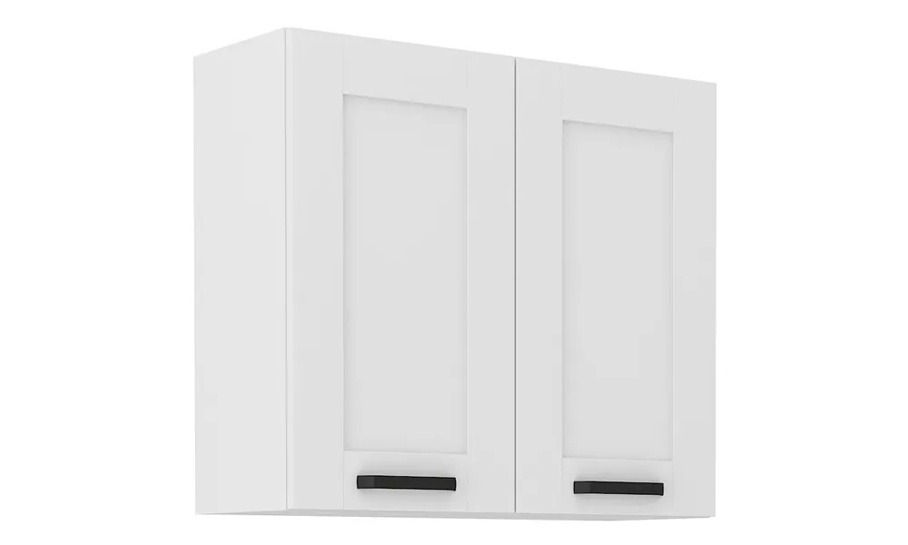 Szafka wisząca LUNA 80 G-72 2F white/white Szybka dostawa