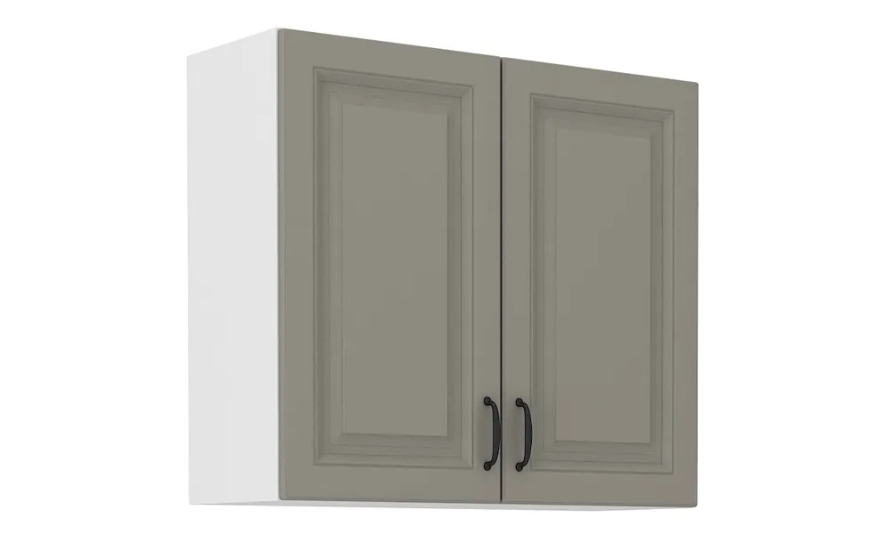 Szafka wisząca STILO 80 G-72 2F claygrey/white Tani