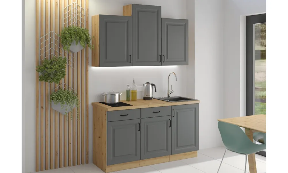 Zestaw mebli kuchennych STILO 4 dustgrey/artisan Wybór klientów