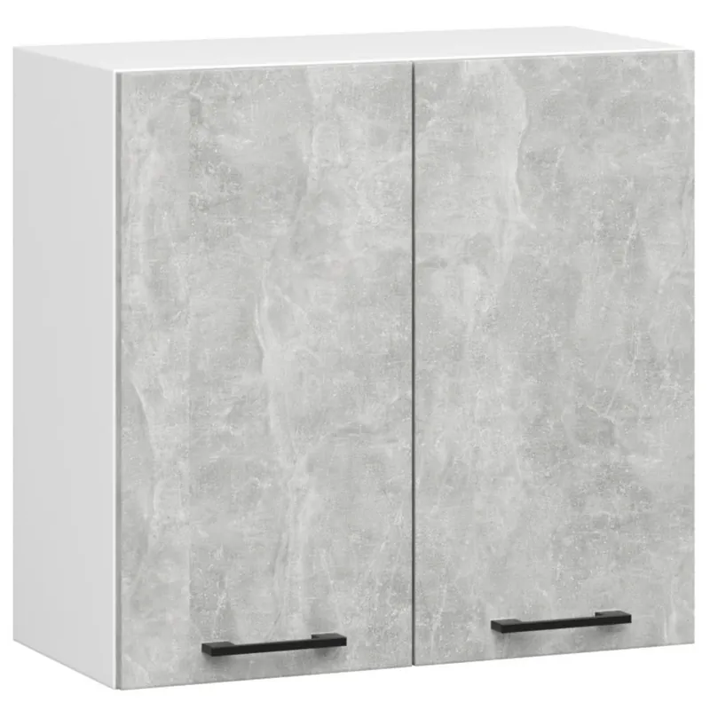 Kup teraz Szafka kuchenna W60 system OLIWIA Biała 60 cm 2 drzwi kolor Beton mat 2 półki 60x30x58 cm